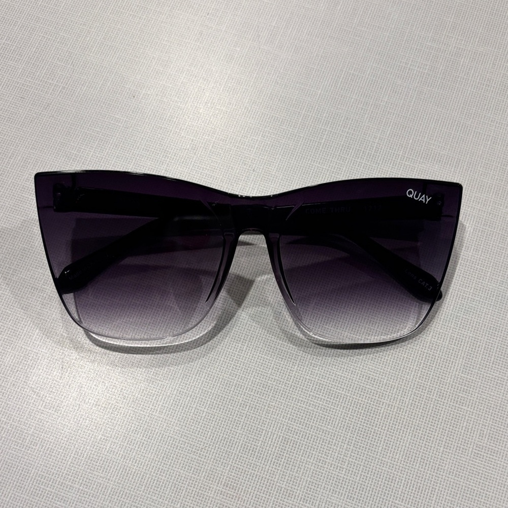 Quay Australia Purple Gradient Sunglasses